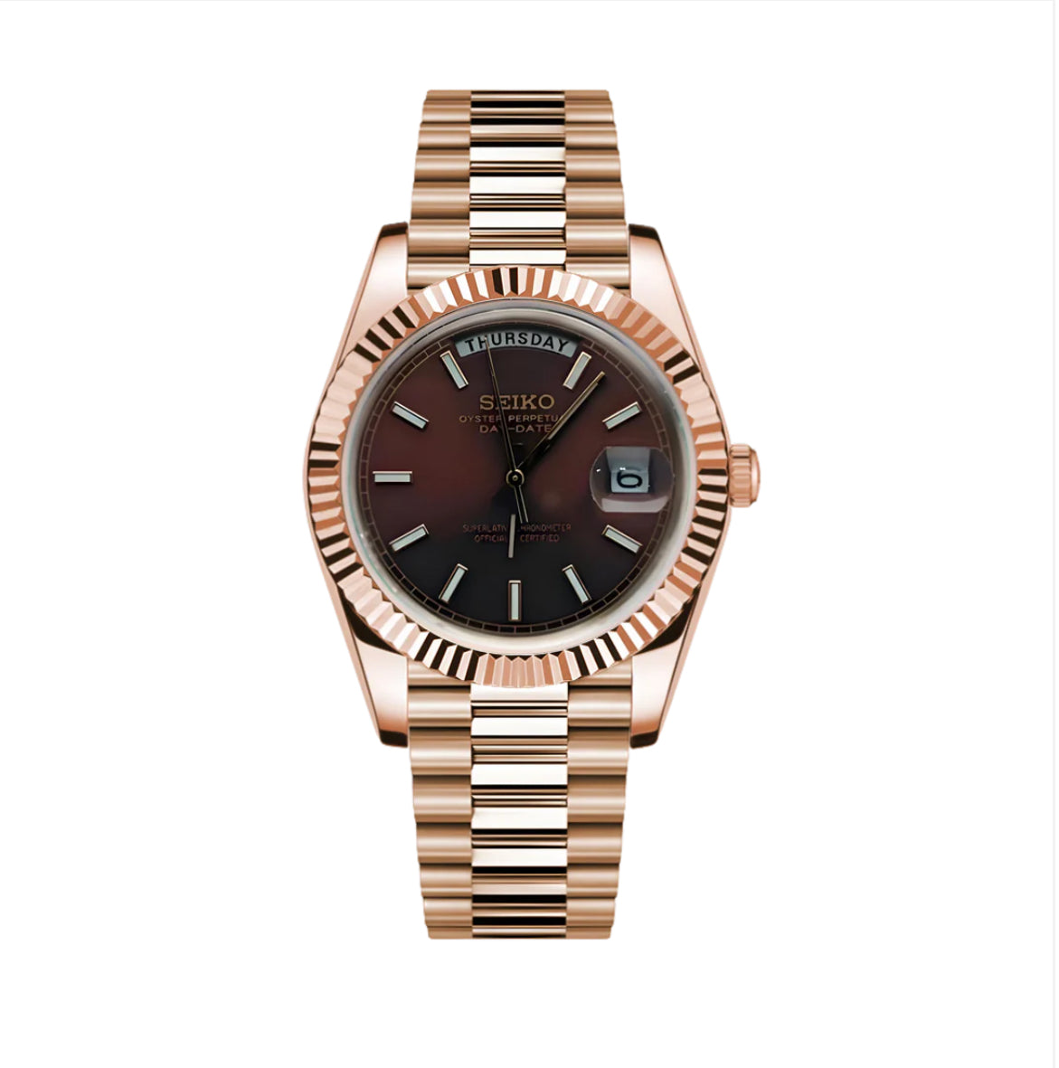 DAYDATE PRESIDENT MOD (CHOCOLATE)