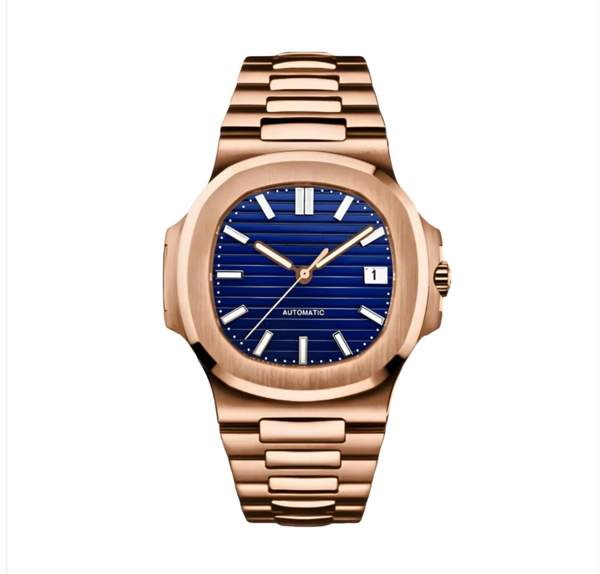 NAUTILUS MOD ROSE GOLD (BLUE DIAL)