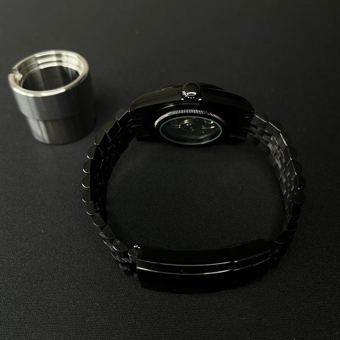 DATEJUST CLASSIC MOD TEXTURED ALL-BLACK