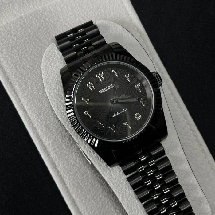DATEJUST CLASSIC MOD TEXTURED ALL-BLACK