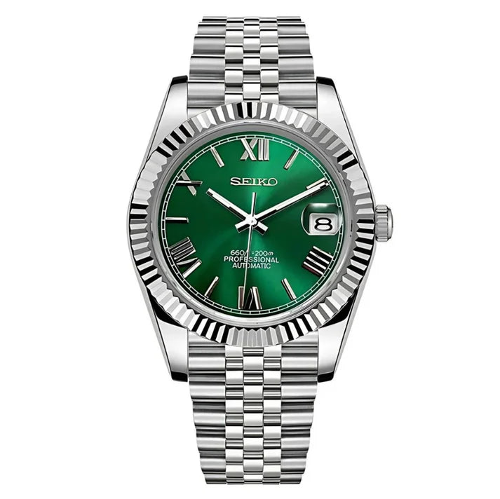 DATEJUST ROMAN GREEN DIAL