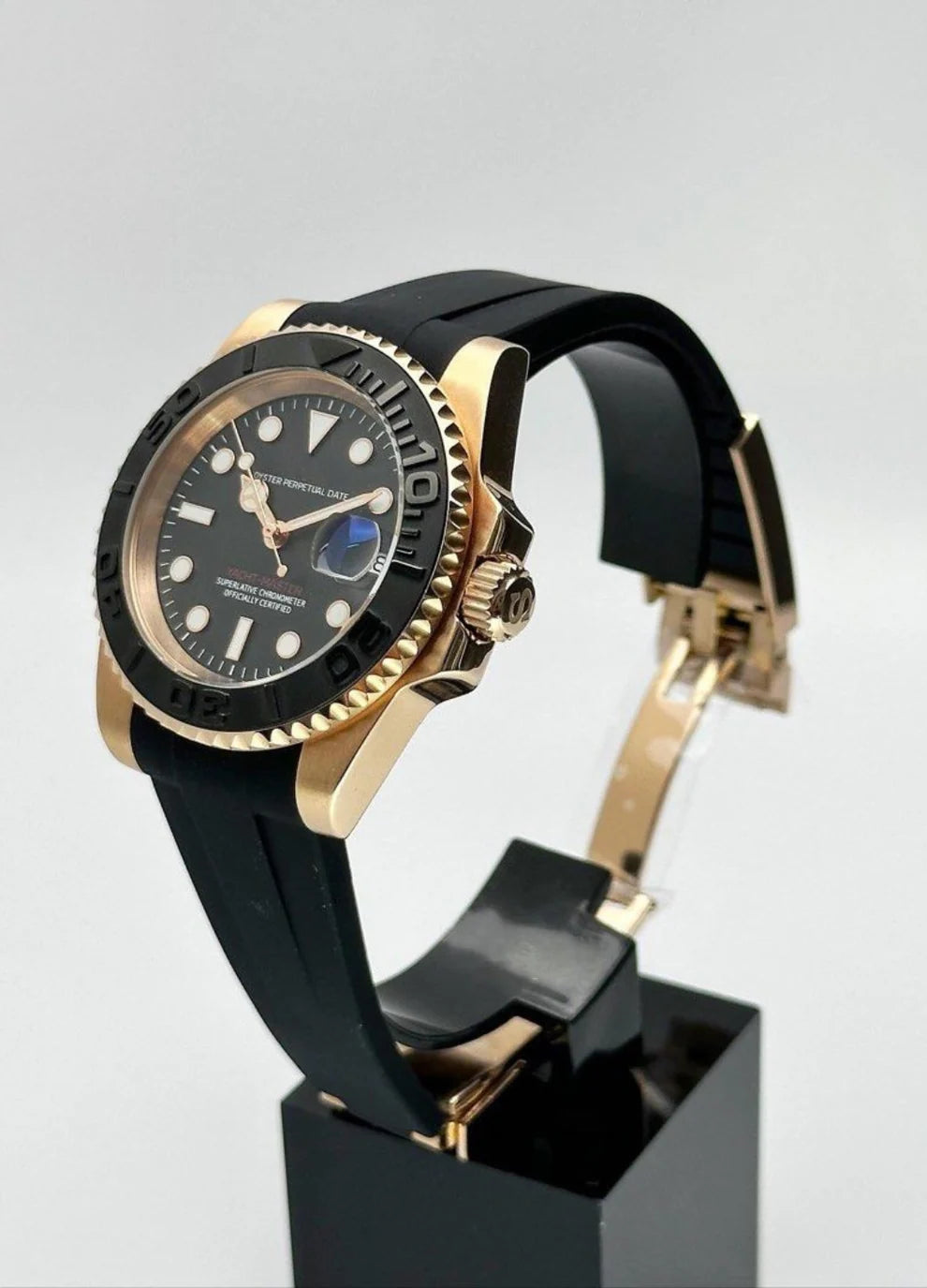 YACHTMASTER GOLD RUBBER MOD