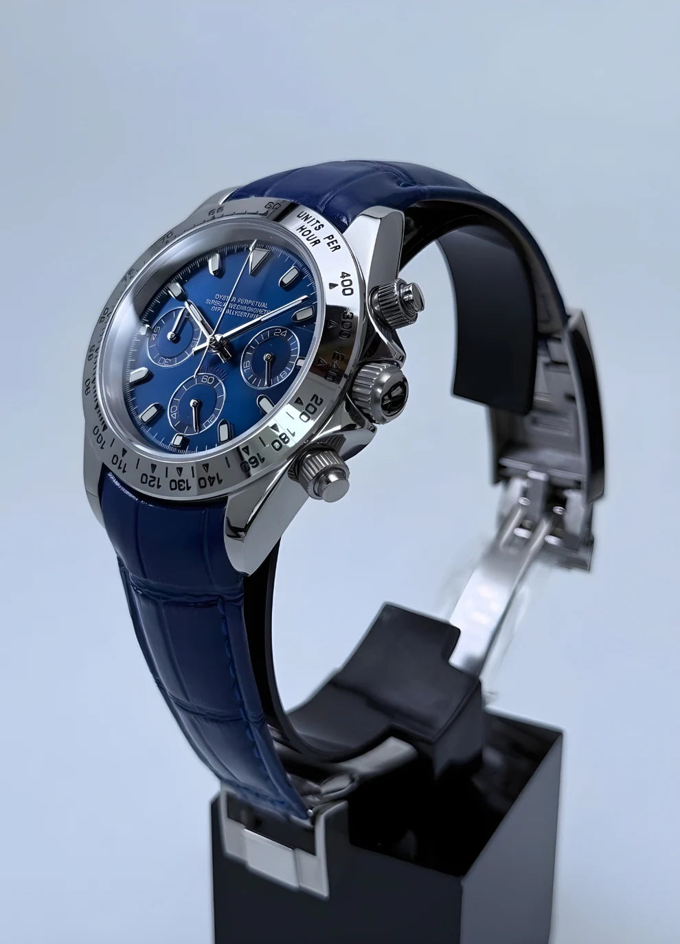 DAYTONA BLUE LEATHER