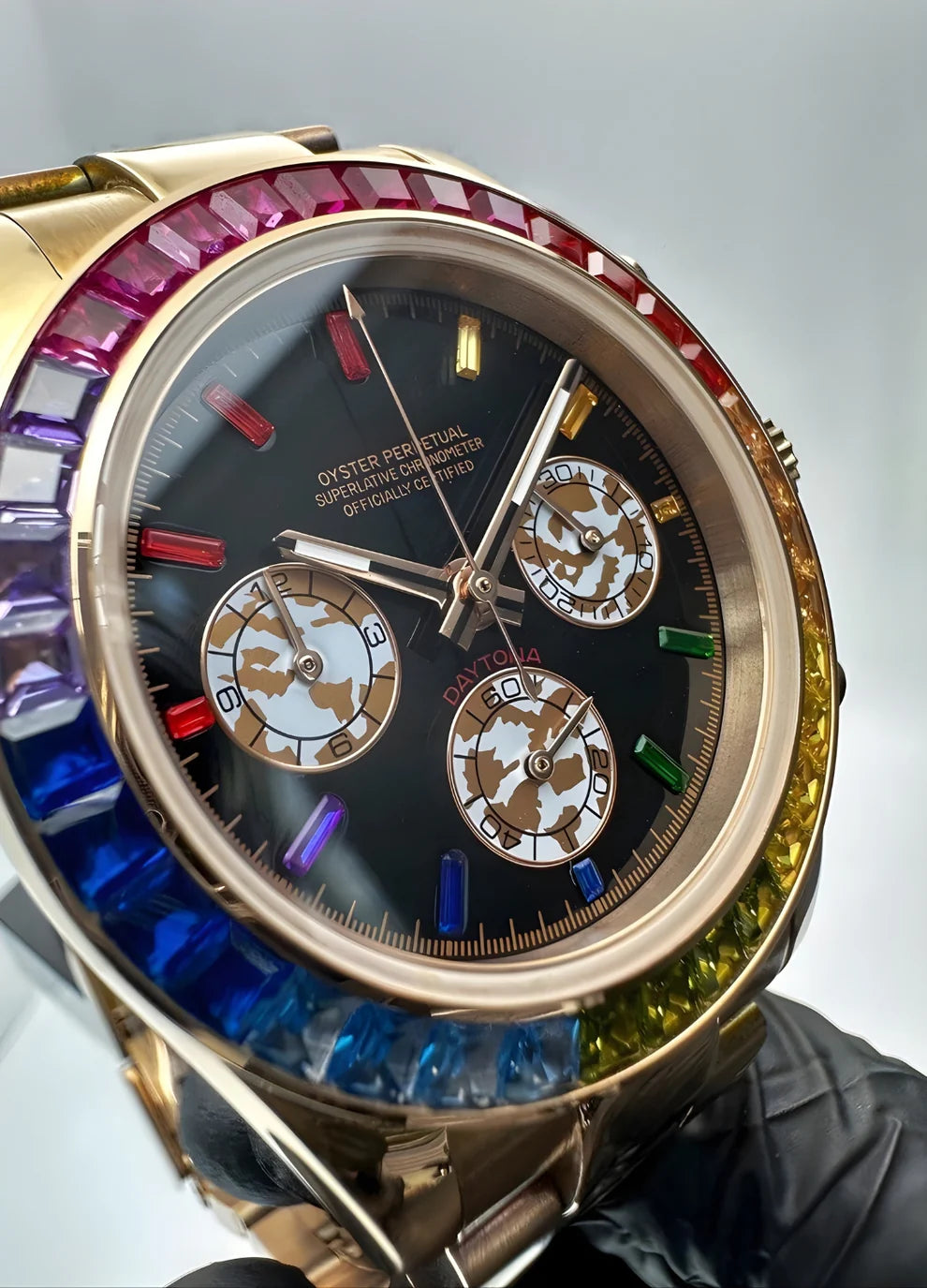 DAYTONA ROSE GOLD RAINBOW