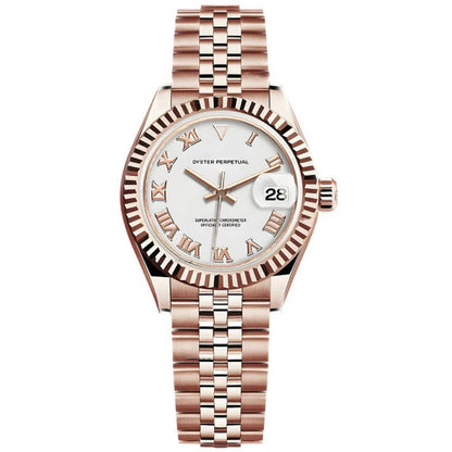 DATEJUST WHITE ROSE MOD