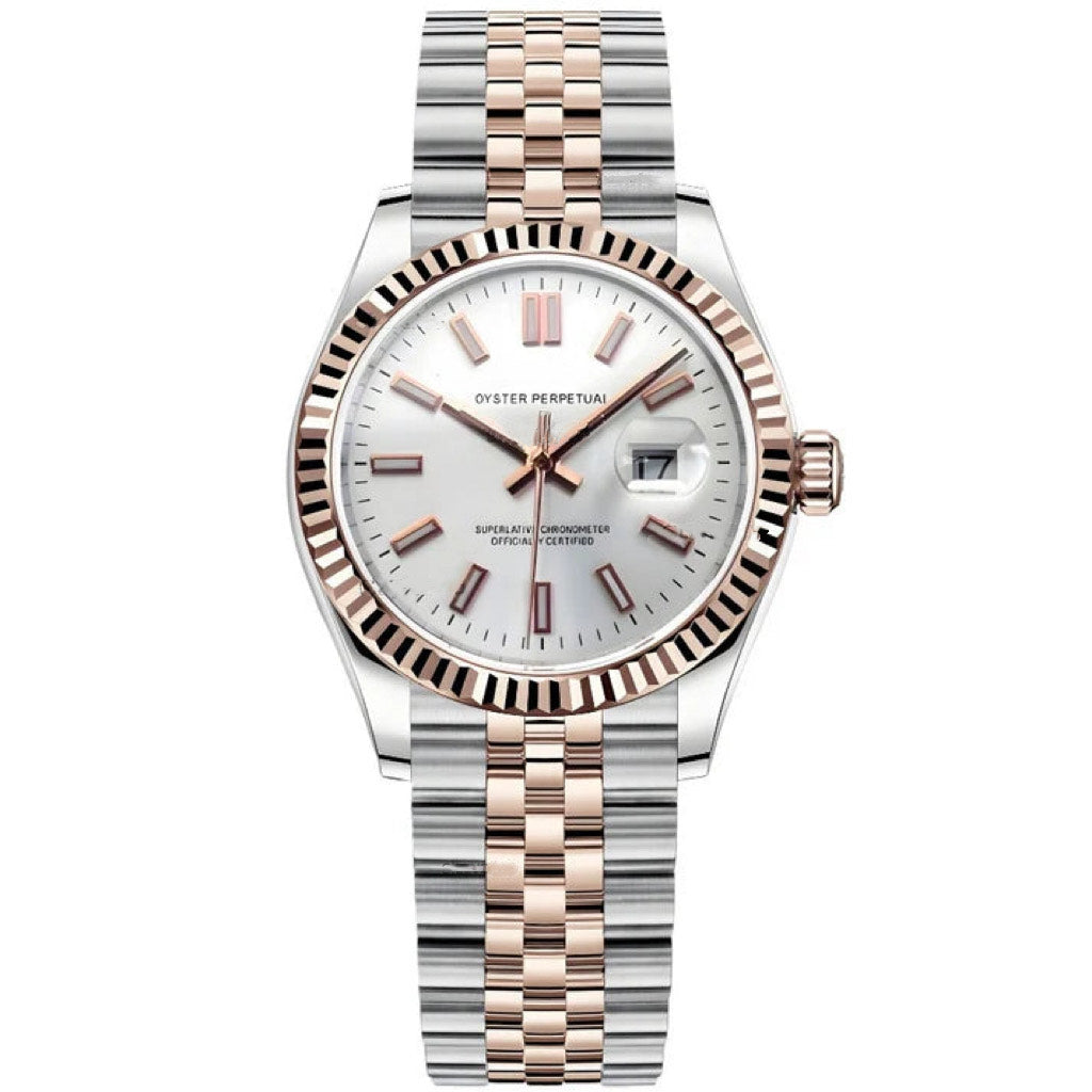 DATEJUST TWO TONE ROSE MOD