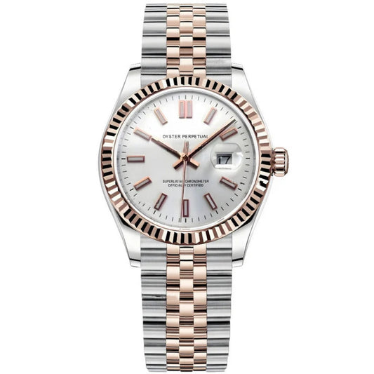 DATEJUST TWO TONE ROSE MOD