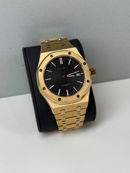 ROYAL OAK ROSE GOLD BLACK DIAL
