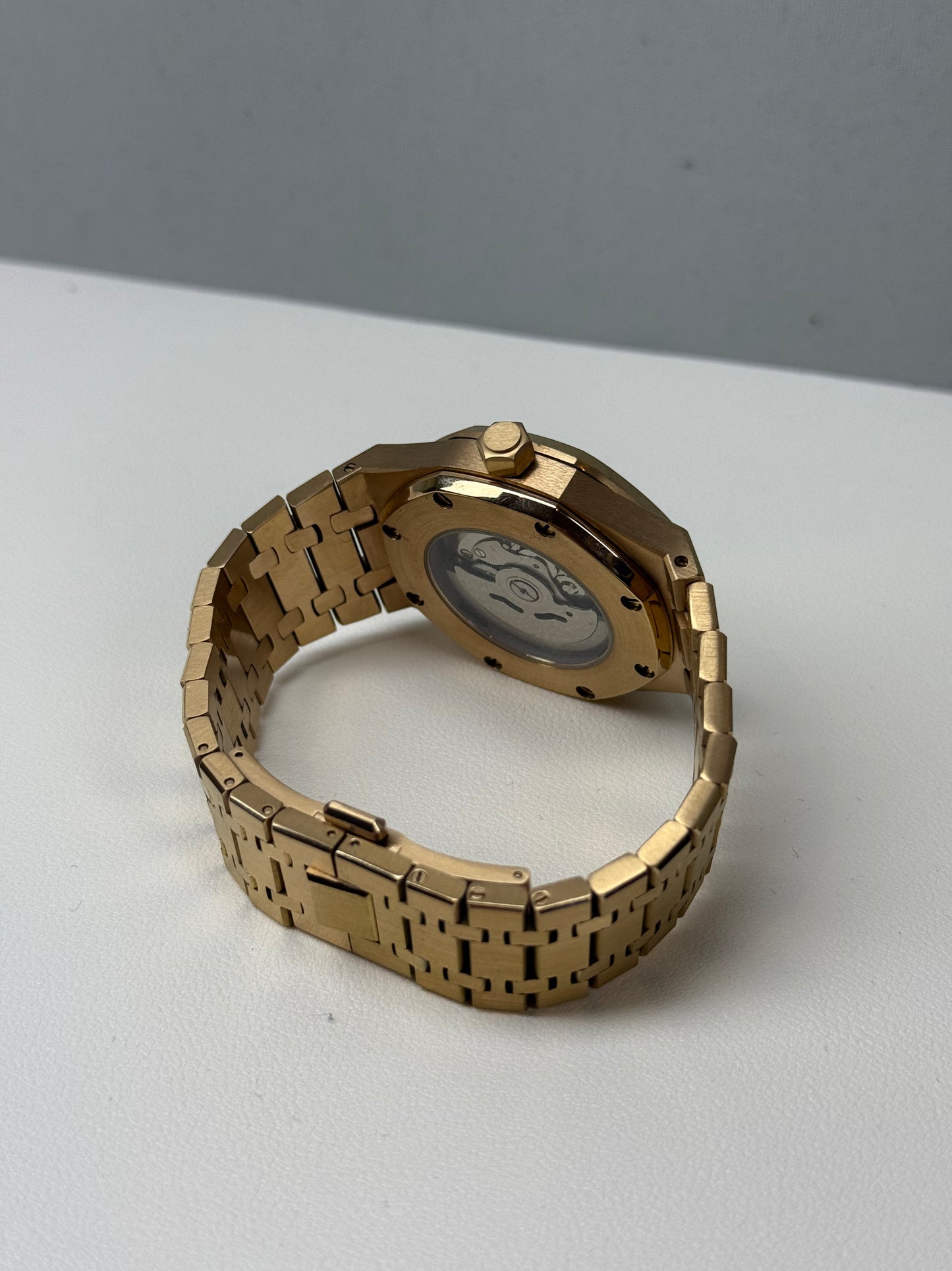 ROYAL OAK ROSE GOLD BLACK DIAL