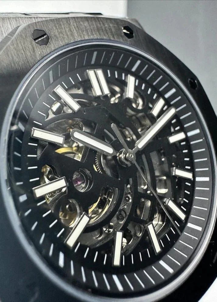 ROYAL OAK SKELETON BLACKED OUT MOD