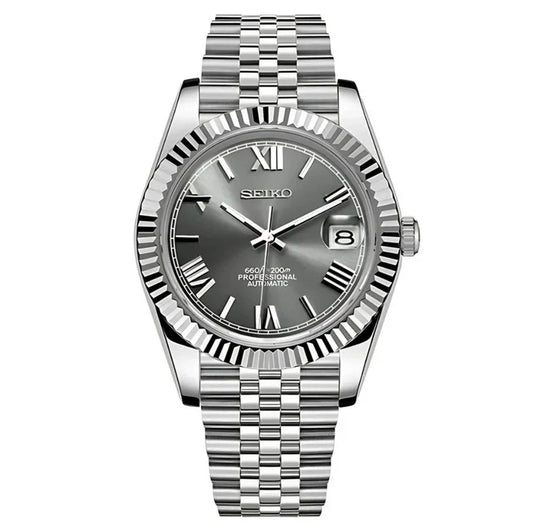 DATEJUST MOD ROMAN GRAY DIAL