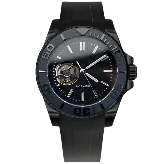 YACHTMASTER BLACK OPEN HEART MOD