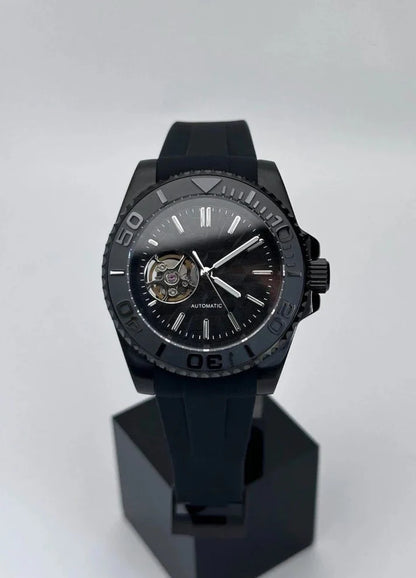 YACHTMASTER BLACK OPEN HEART MOD