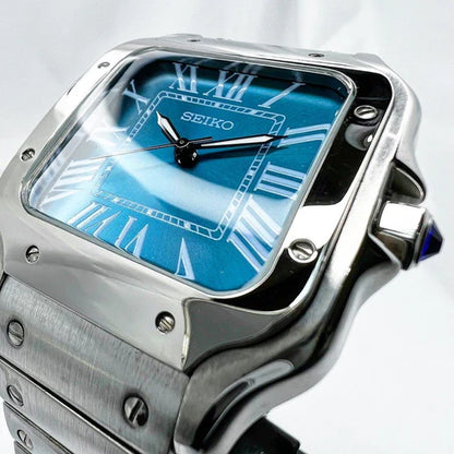 SANTOS MOD BLUE DIAL