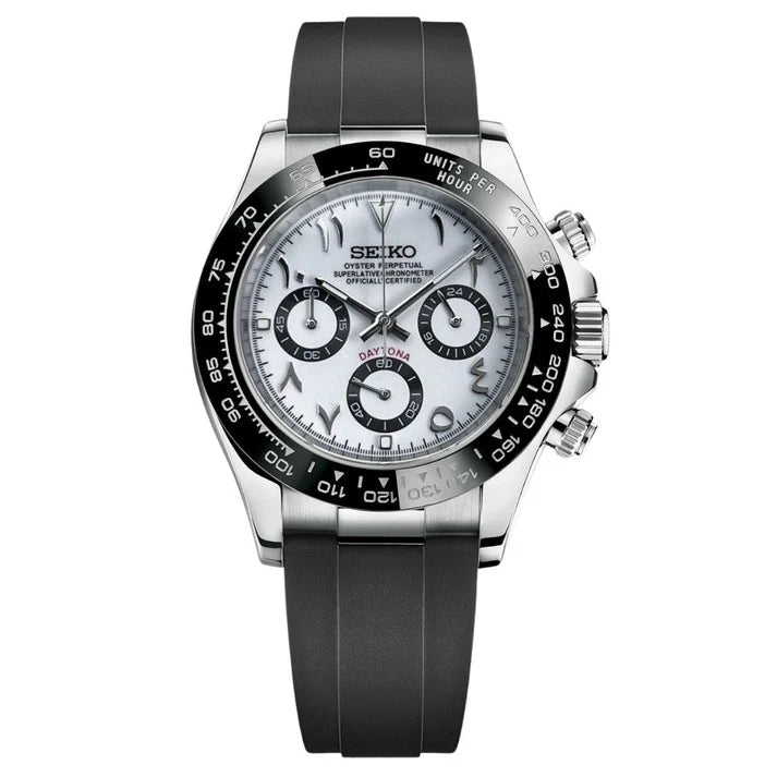 DAYTONA ARABIC BLACK SILVER MOD