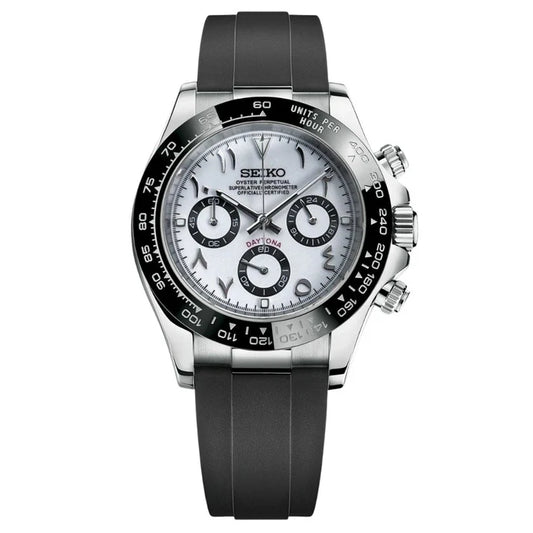 DAYTONA ARABIC BLACK SILVER MOD