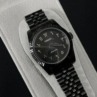DATEJUST CLASSIC MOD TEXTURED ALL-BLACK