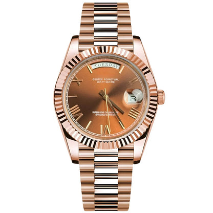 DAYDATE ROSE GOLD CHOCOLATE