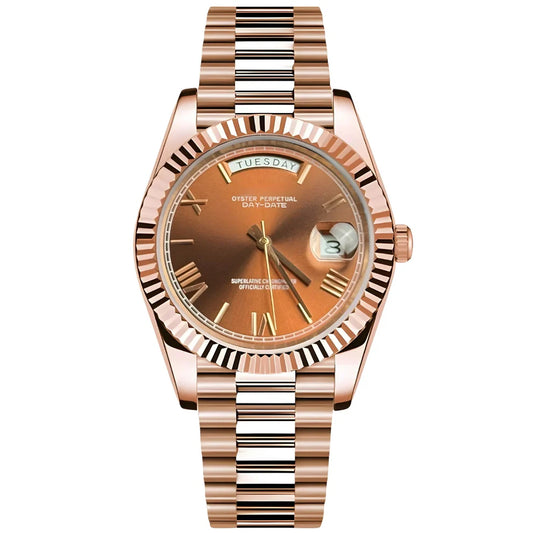 DAYDATE ROSE GOLD CHOCOLATE MOD