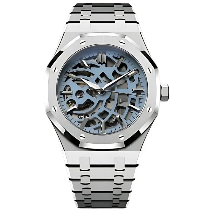 ROYAL OAK BABY BLUE SKELETON MOD