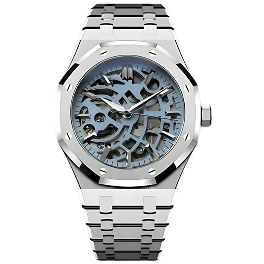 ROYAL OAK BABY BLUE SKELETON MOD