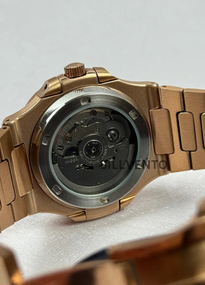 NAUTILUS ROSE GOLD BLUE DIAL