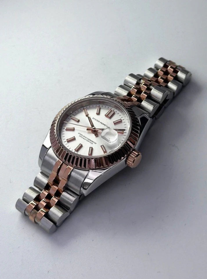 DATEJUST TWO TONE ROSE MOD