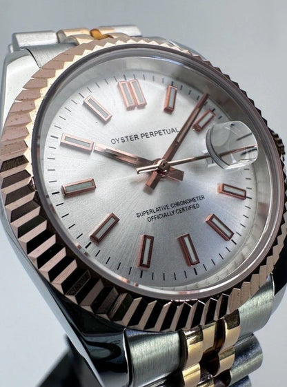 DATEJUST TWO TONE ROSE MOD
